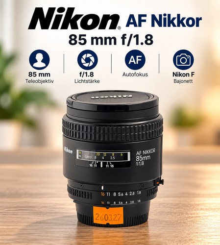 Nikon nikkor 85mm - nikon,