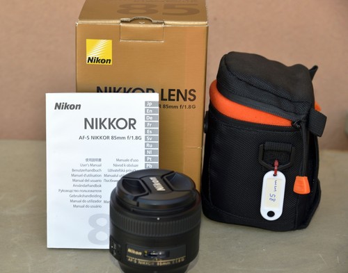 Nikon nikkor 85mm 1 - nikon, f/1.8