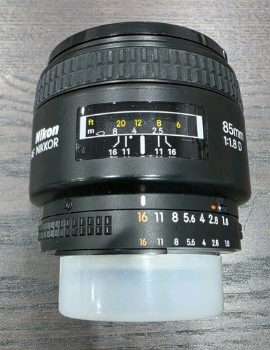 Nikon nikkor f 1 8 - nikkor, 85