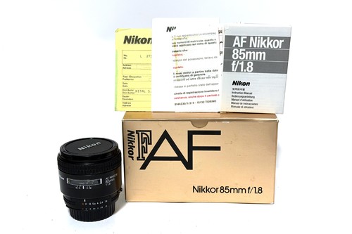 Obiettivo nikkor 85mm 8 - af, f1.8